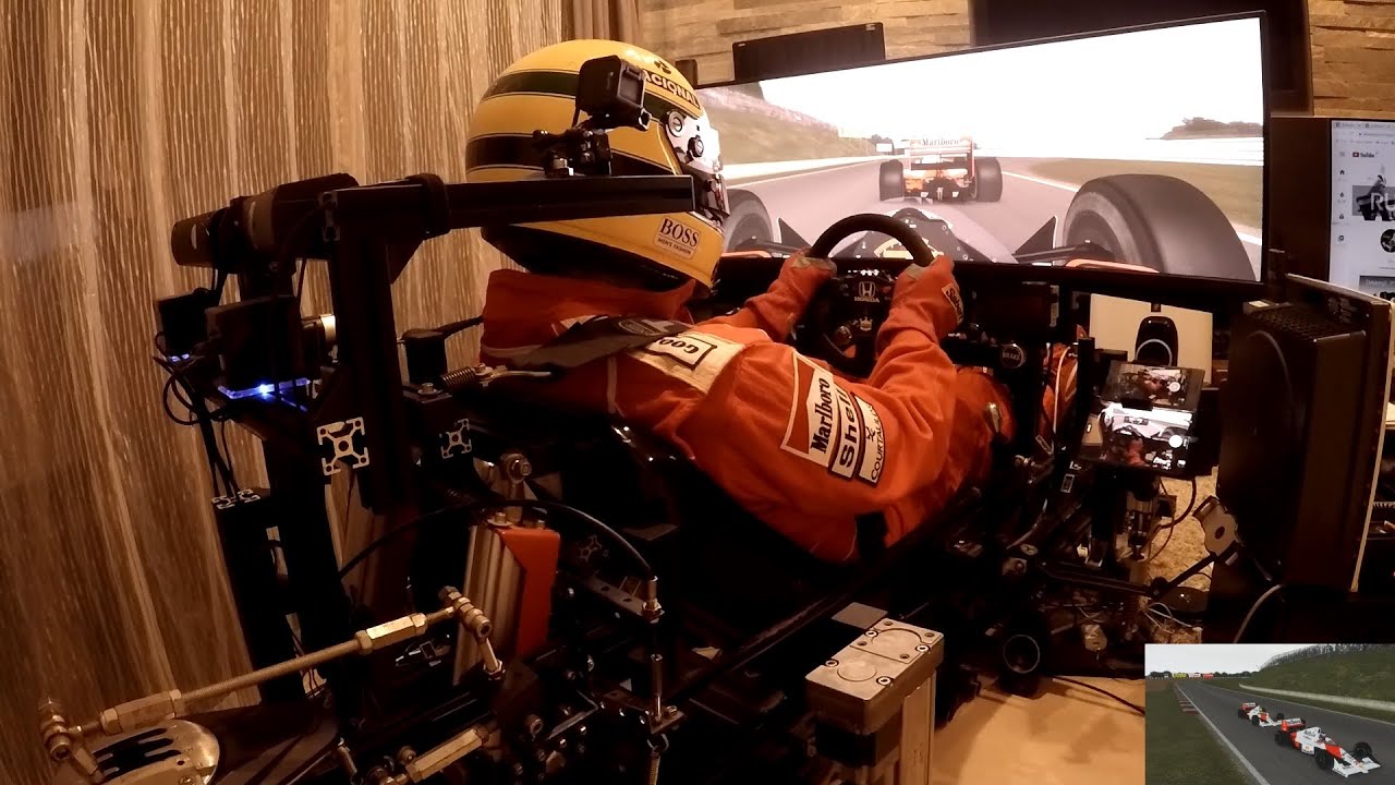 【Making】マクラーレンMP4/5B･セナ シミュレーター 1990鈴鹿シケイン[McLaren MP4/5B Senna Simulator 1990 Suzuka Chicaine]