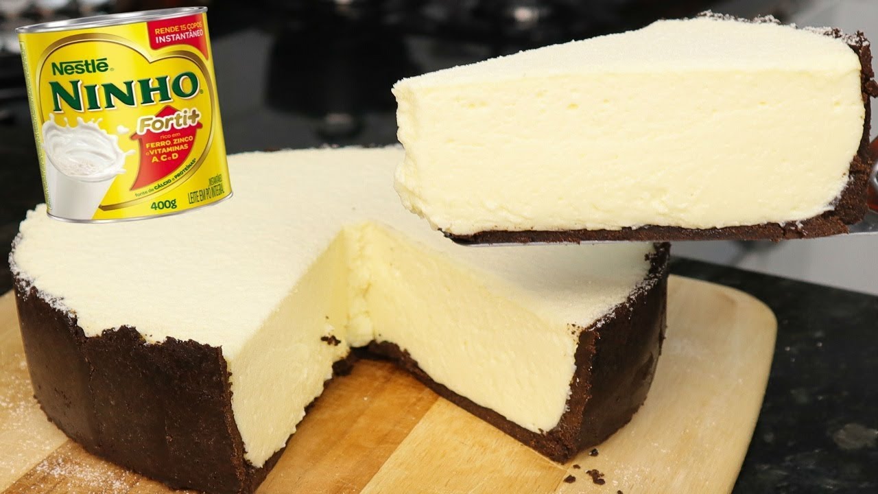 ESSA É A TORTA MAIS FÁCIL DO MUNDO I TORTA DE LEITE NINHO E NEGRESCO