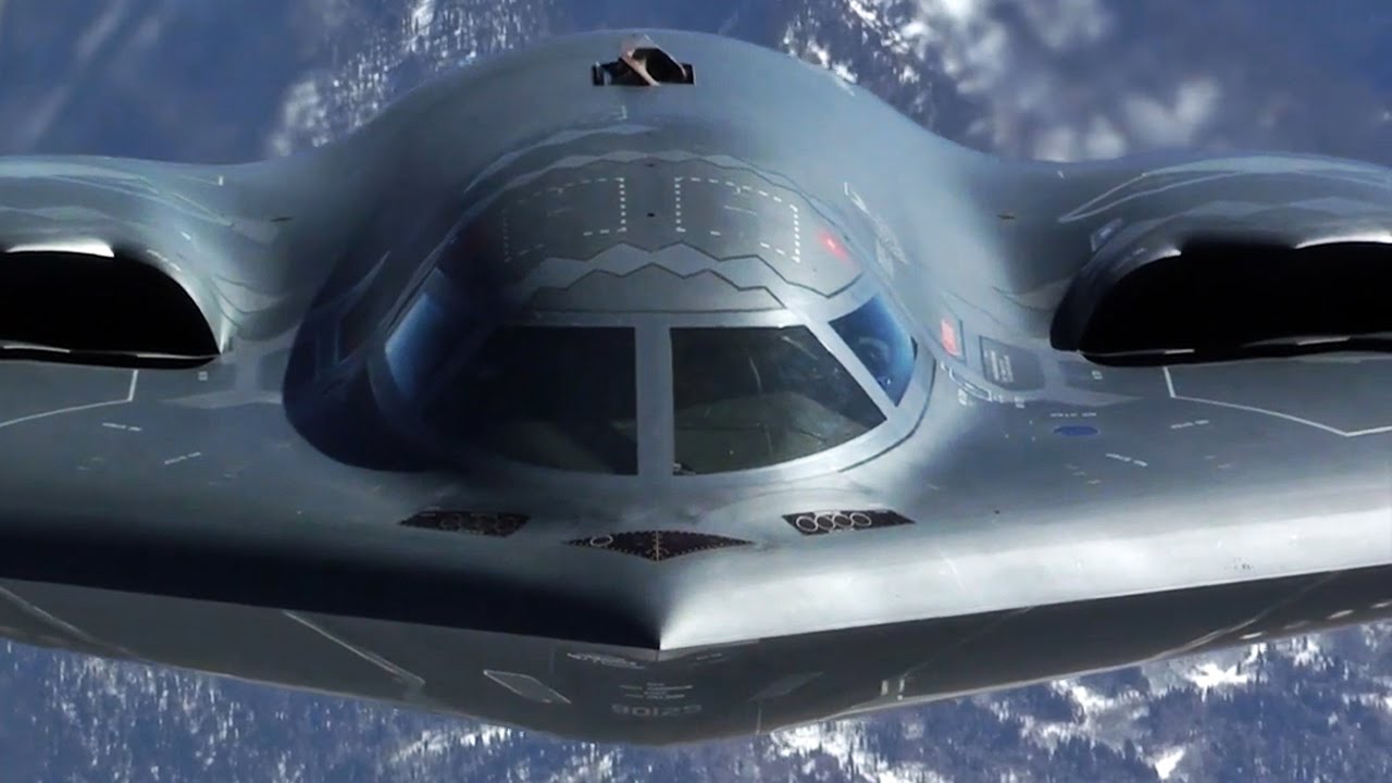 B-2スピリット ステルス戦略爆撃機 空中給油