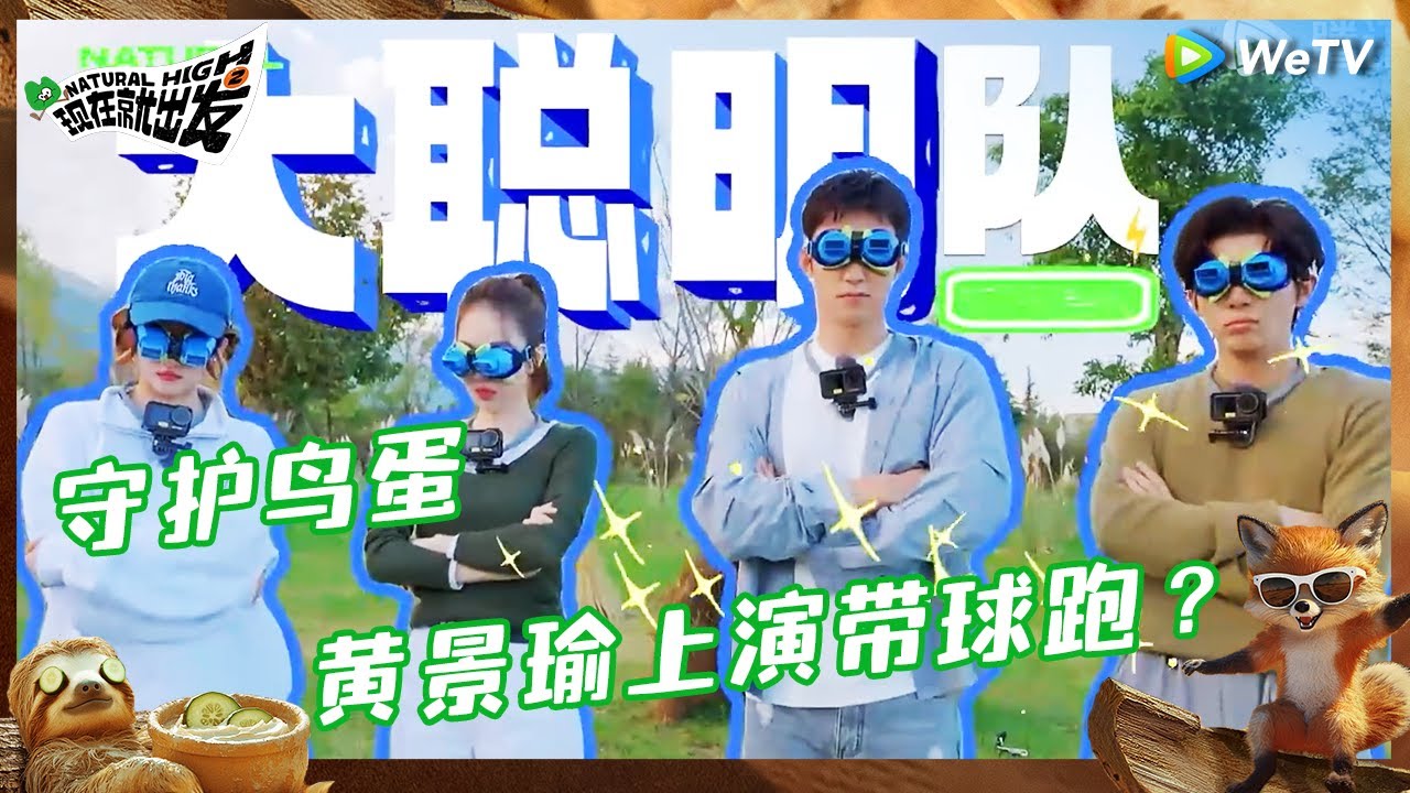 【EP7-1抢先看】守护鸟蛋！黄景瑜孵蛋式带球跑没眼看了 沈腾在线蛐蛐：王安宇整个人就是个黑洞 |《现在就出发S2》Natural High S2 EP7 CLIP