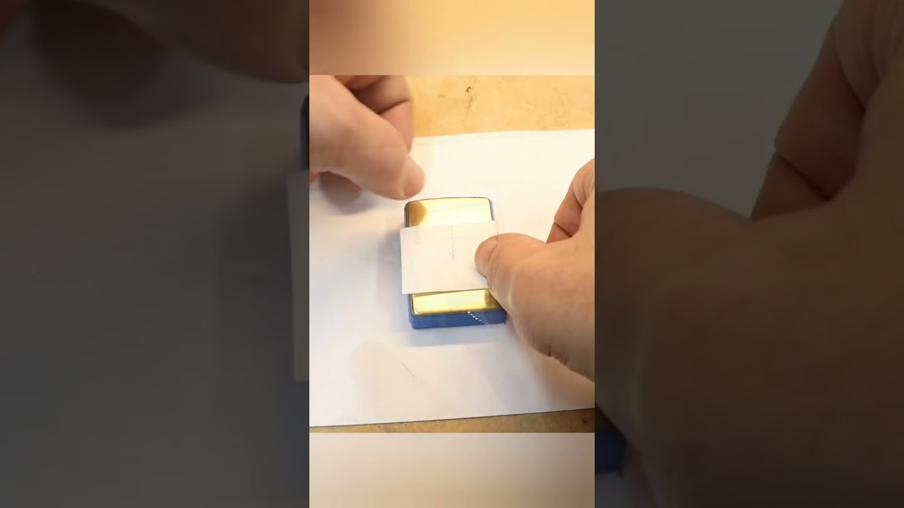 Acetone transfer.  This won't work with all printers. #stlouisartist #engraving  #customengraving