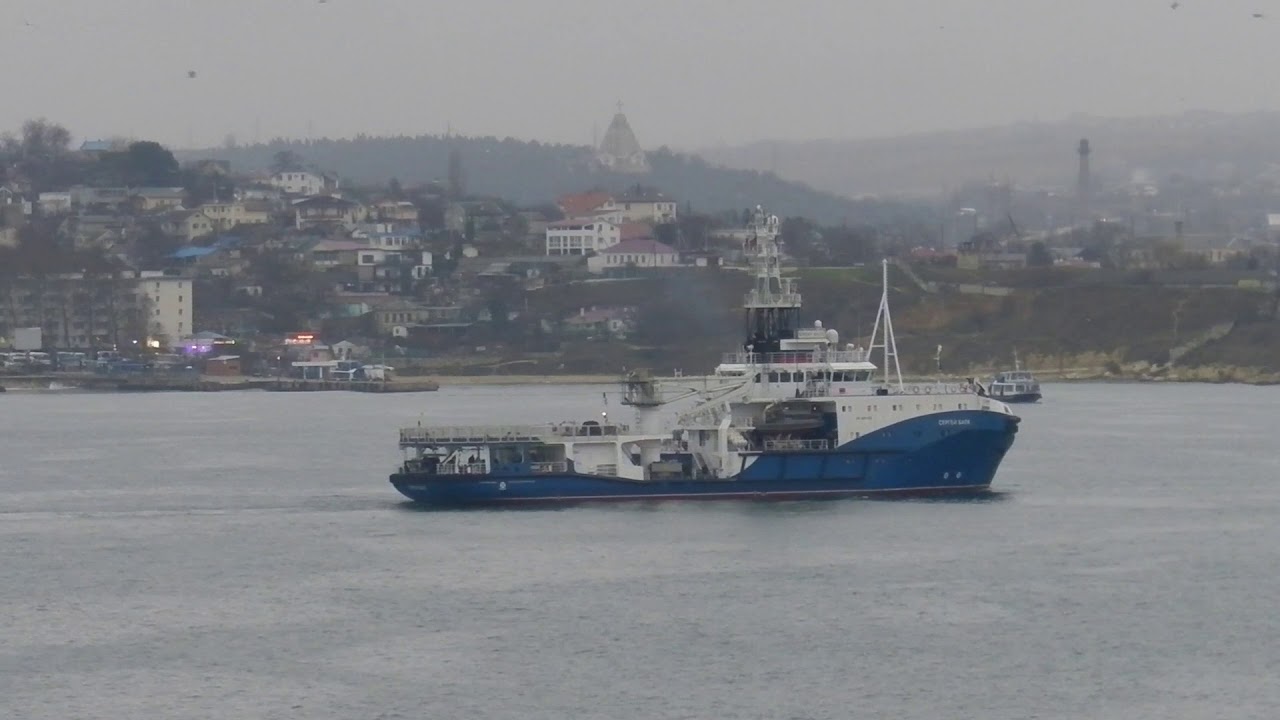 Морской буксир "Сергей Балк" возвращается в Севастополь