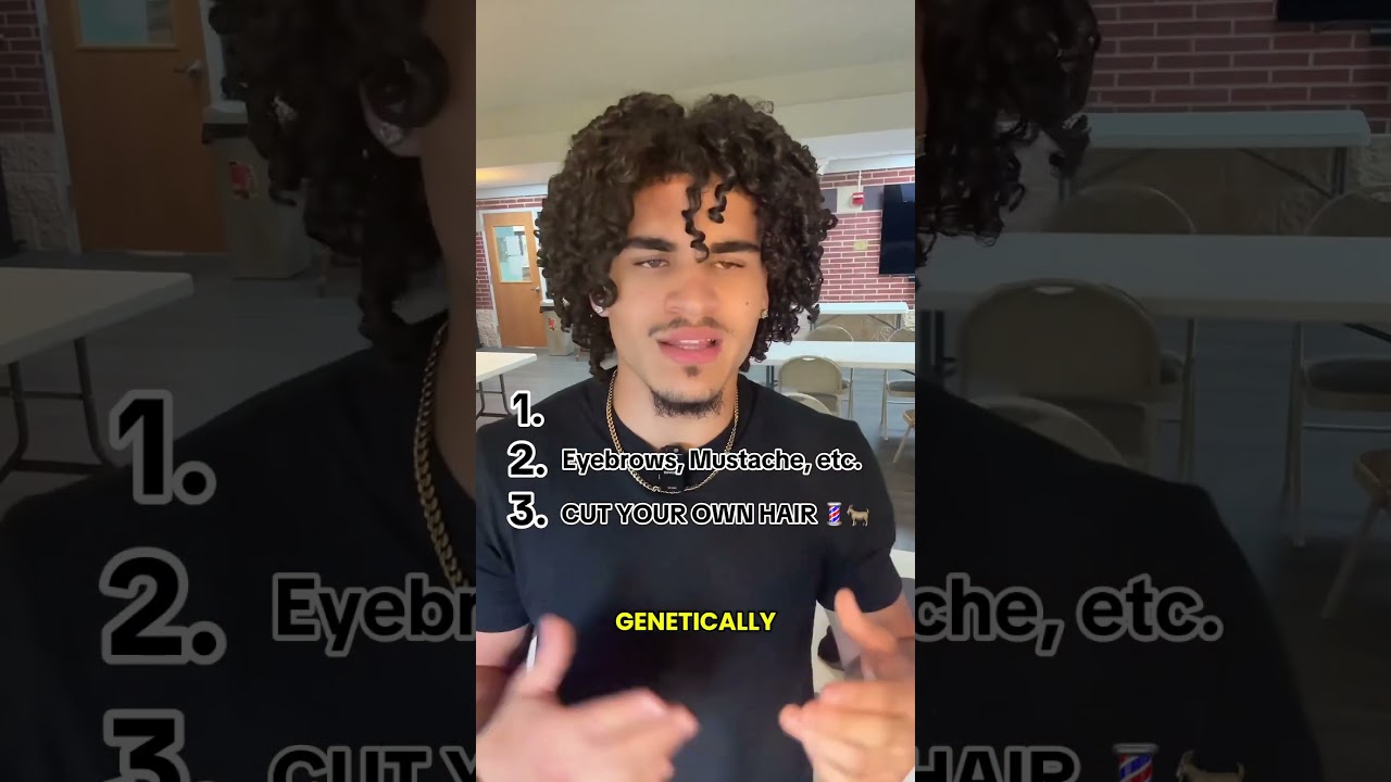 3 Ways How to glow up for afro latino and mixed men #looksmax #looksmaxing #fyp #GlowUp #selfcut