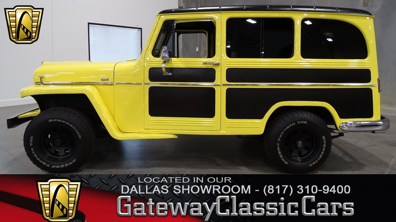 1959 Willys Jeep Wagon Stock #237 Gateway Classic Cars of Dallas