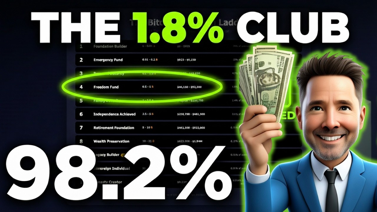 Почему 98,2% биткоинеров никогда не достигнут этого уровня!
