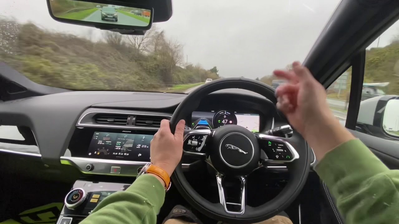 Jaguar IPACE FULL CHARGE TEST. From full to flat how many miles. PIVI PRO UPDATES as well.