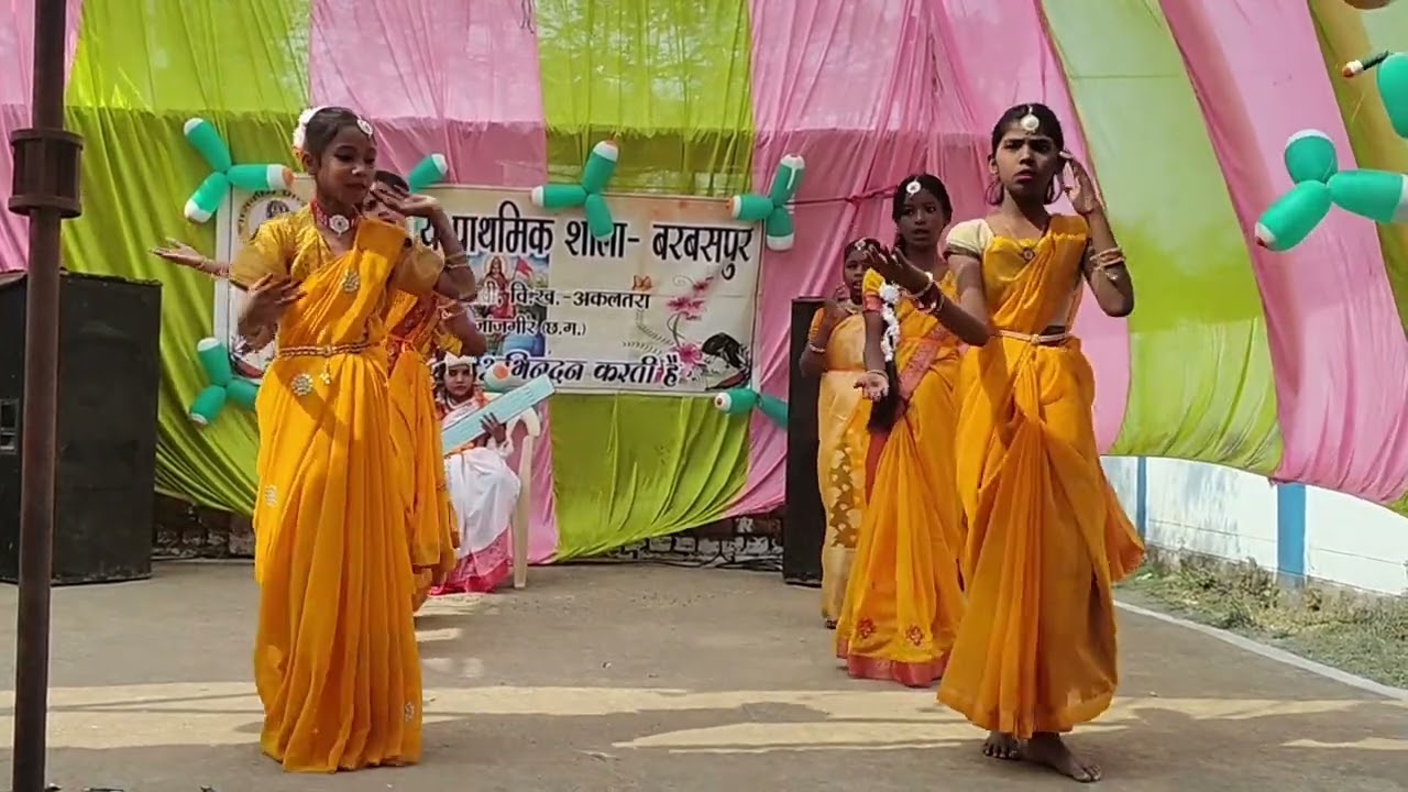 🇮🇳 Hey Maiya Sharda Bhawani Dance | 26 January 2026 | Saraswati Bhajan | Primary School Barbaspur