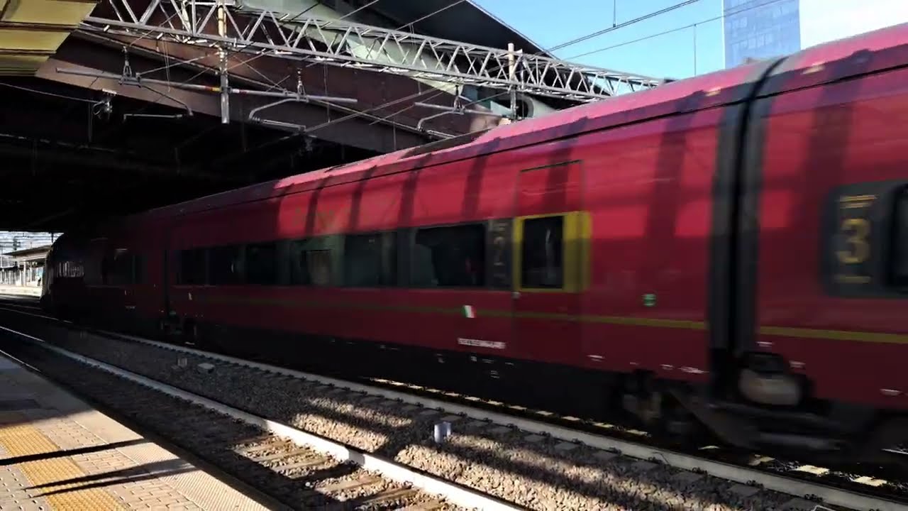 Italo High-Speed Train at Rome Tiburtina Station (06.10.2023)