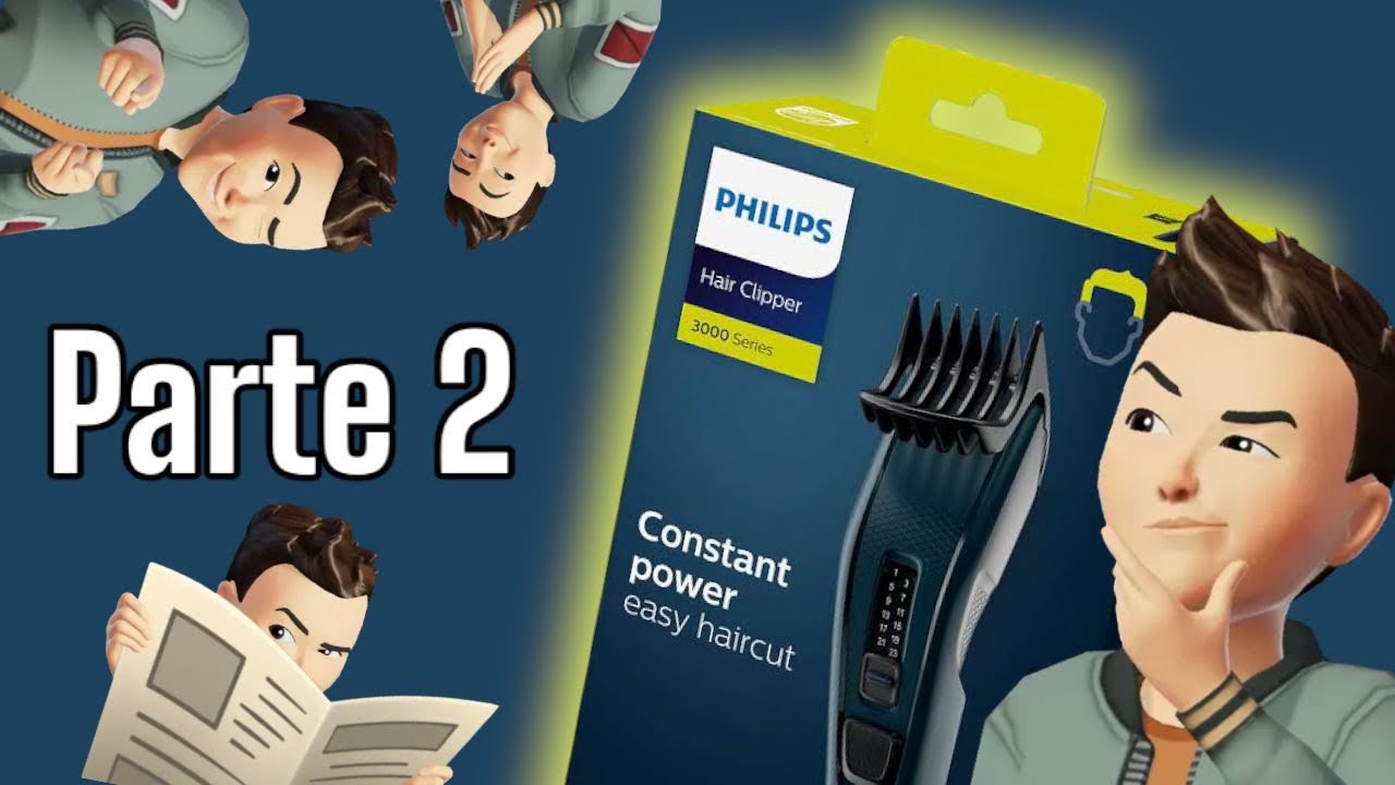 Máquina de Cortar Cabelo Philips Hair Clipper HC3505 (Parte 2 Live) #philips #hairstyle #cortecabelo