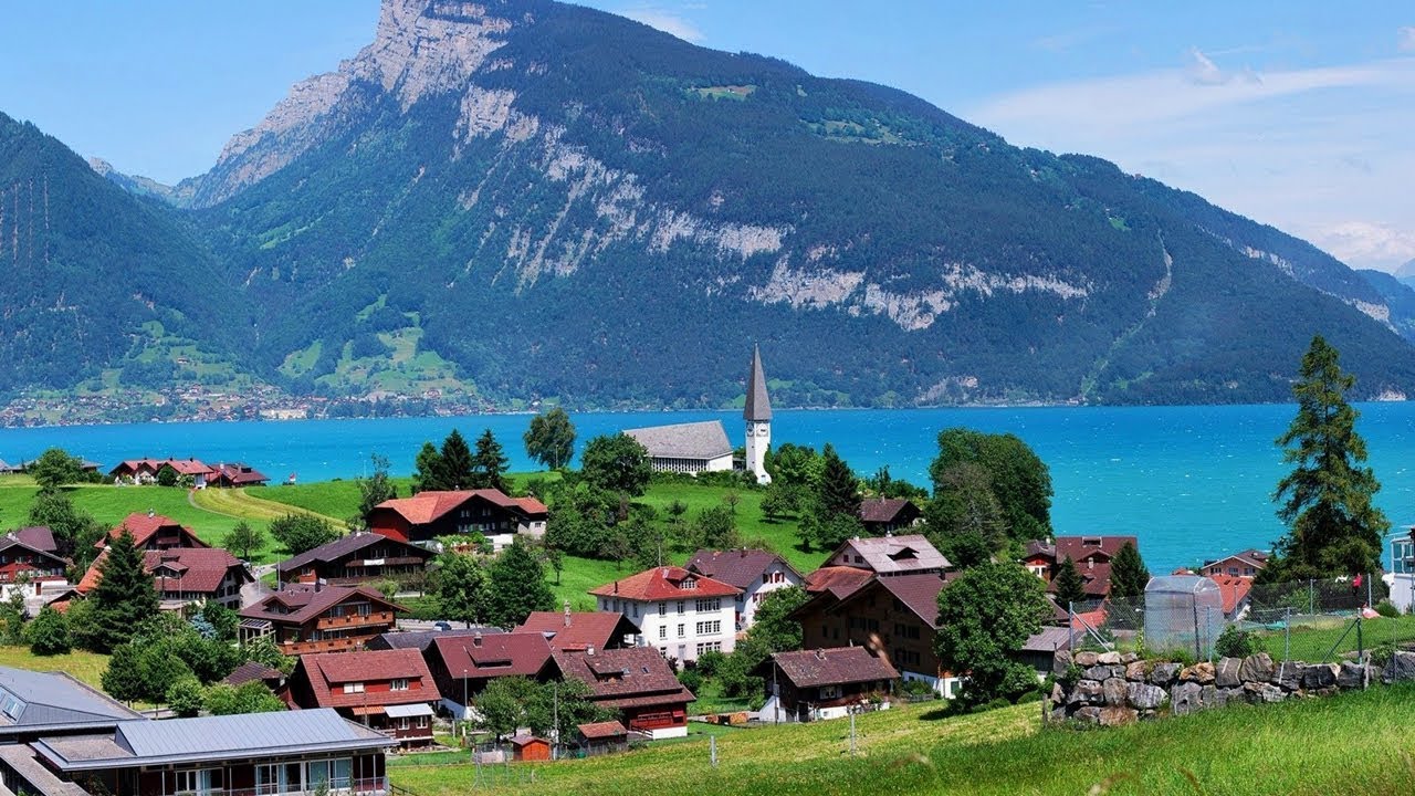 Lago Thun, Spiez - Suiza