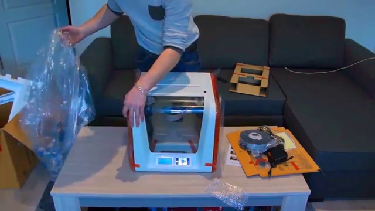 Déballage Imprimante 3D da-vinci junior XYZPrinting FR
