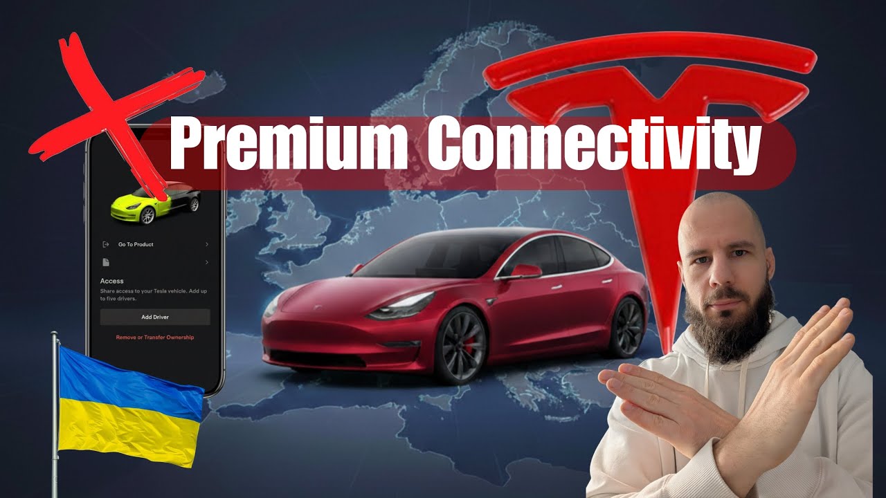 ❌ Tesla відключила Premium Connectivity в Україні 🇺🇦 Як змінити регіон авто?