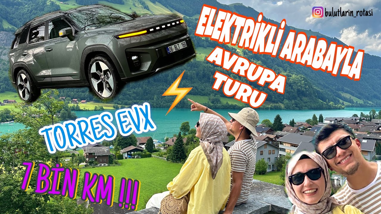 Elektrikli Araçla Avrupa Turu 7 Bin Km  (şarj ve yolda karşılaştığımız sorunların çözümü) 