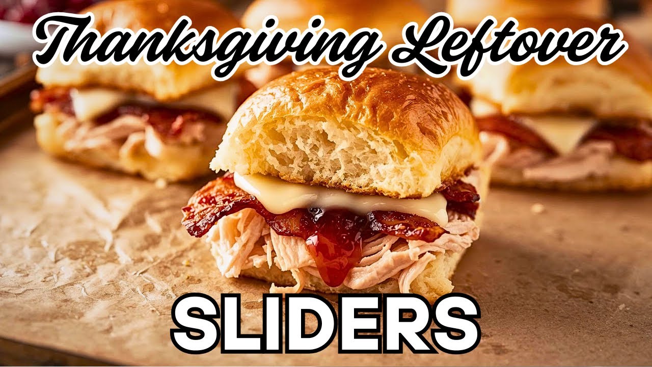An Easy & Delicious Way To Transform Your Leftover Feast! | Thanksgiving Leftovers Sliders