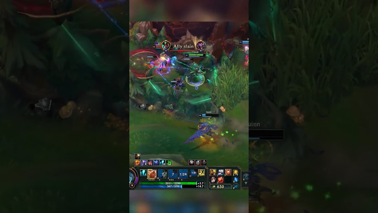 Look How Thresh Hook & Get The Job Done In Teamfight | Let's Go! #leagueoflegends #thresh #shorts