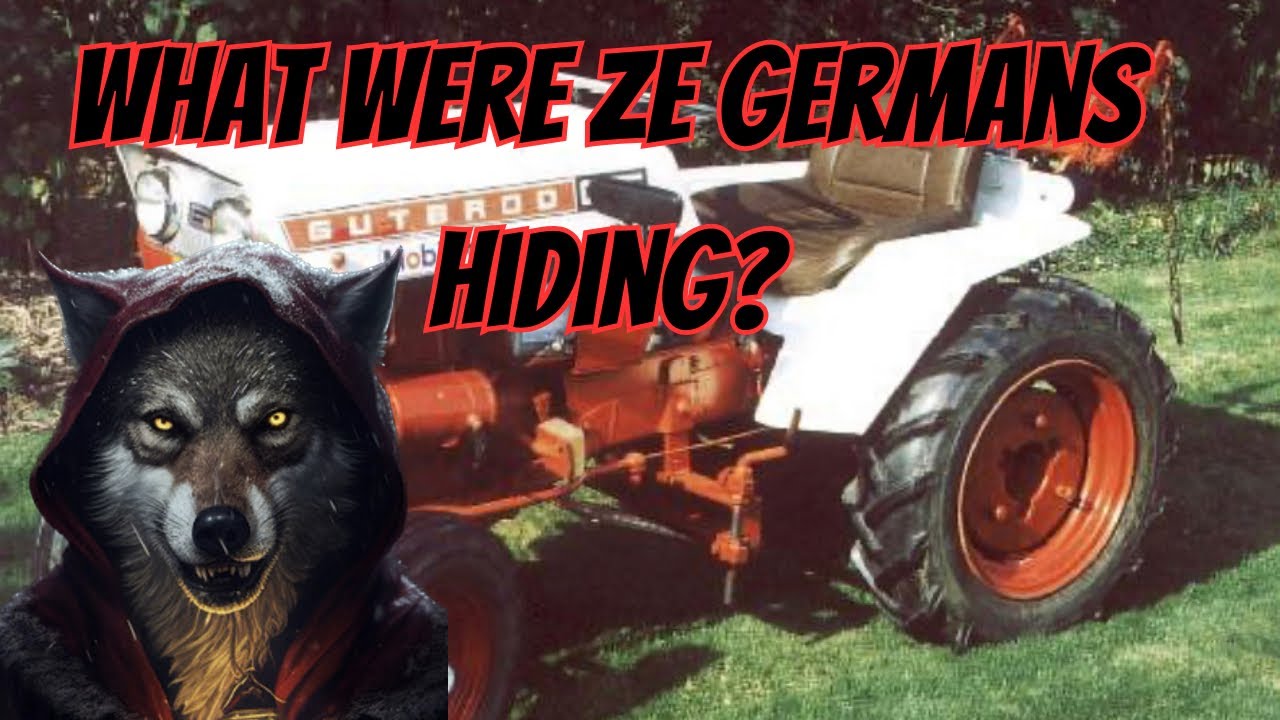 The SECRET Garden Tractor Germany Kept From EVERYONE!