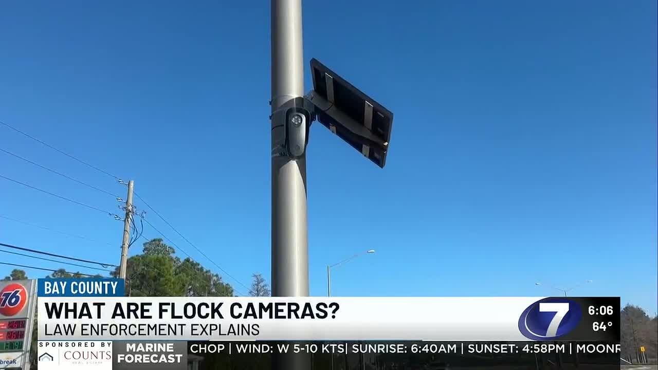 There are 160 Flock cameras on Bay County public roads helping combat crime