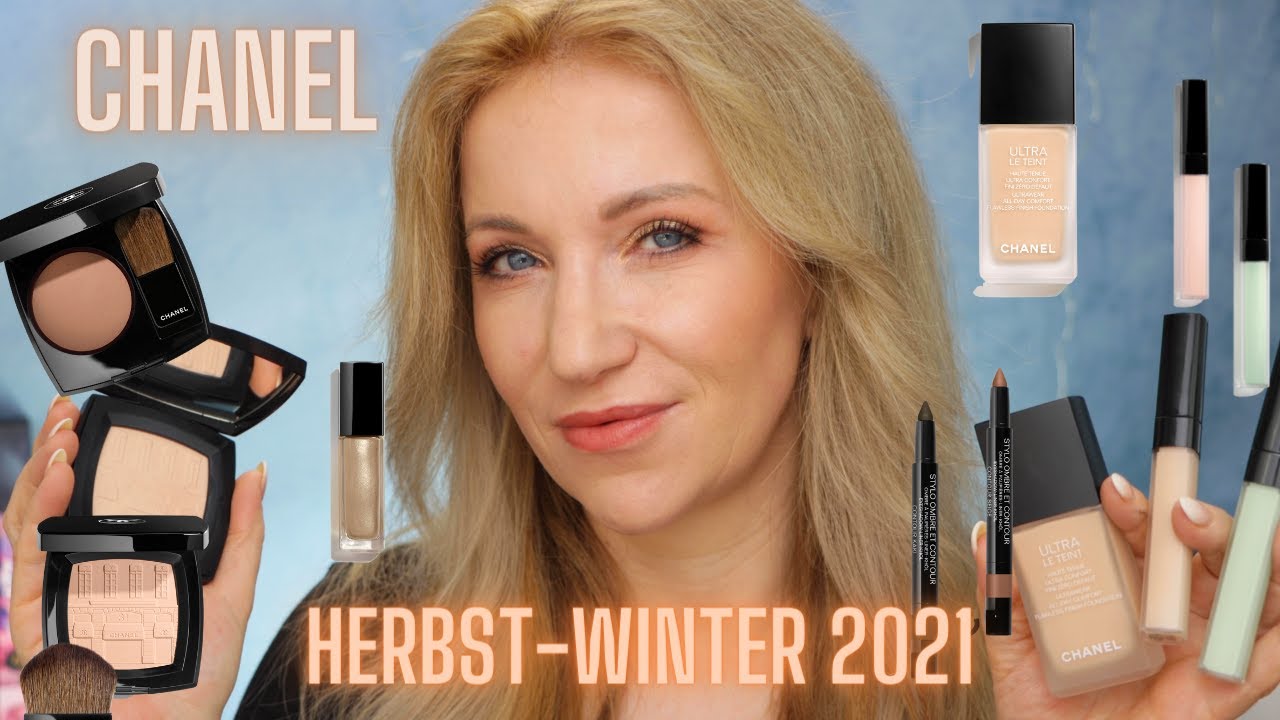 CHANEL HERBST-WINTER 2021 + ULTRA LE TEINT FOUNDATION + LE CORRECTEUR DE CHANEL + POUDRE CAMBON