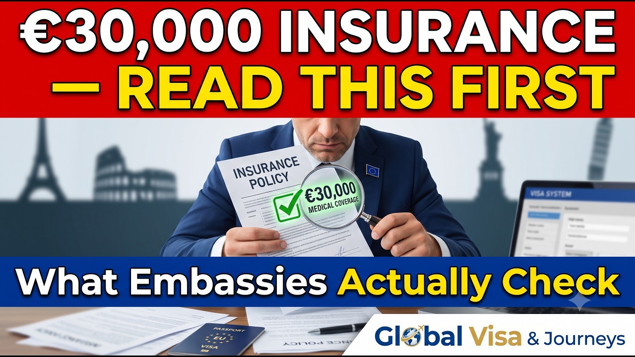 Schengen Visa Travel Insurance Explained &mdash; What &euro;30,000 Coverage Means (2026)untitled project