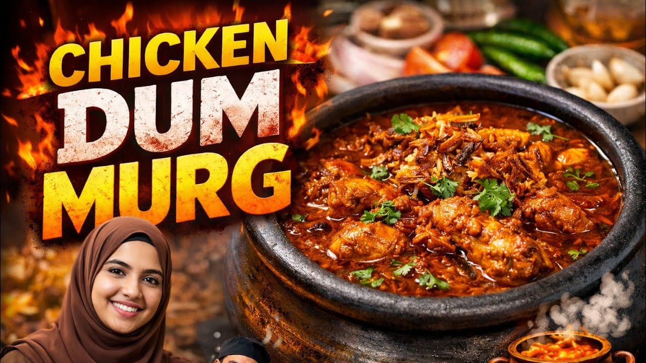 CHICKEN DUM MURG RECIPE 🍗 l #viralvideos #vlog #millionviews 