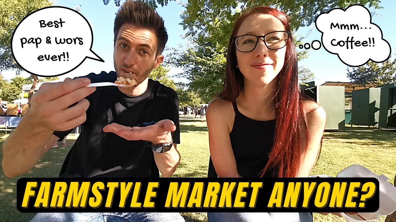 BEST farmers market in Pretoria! 🌽 | Boeremark | South African YouTubers - Travel Vlog