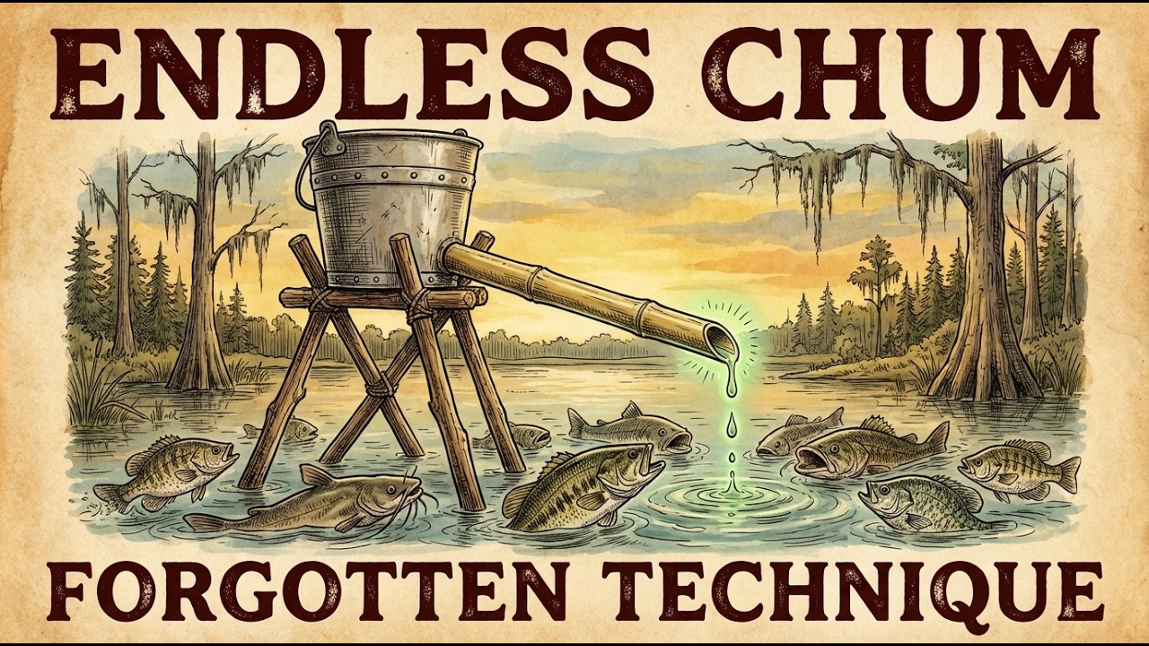 Build A Continuous Chum System For $5 — Old Fishermen Used This For Decades