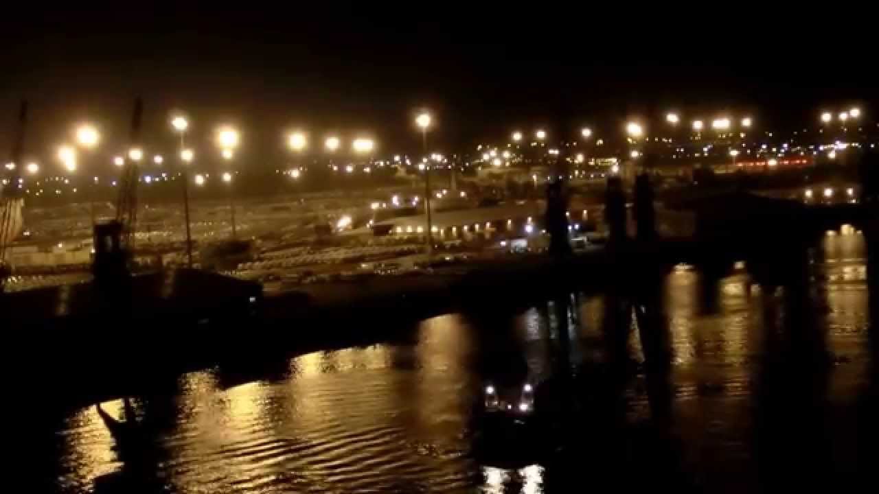 Raketenteile treffen AIDAdiva - Ashdod 07.07.2014 - das komplette Video