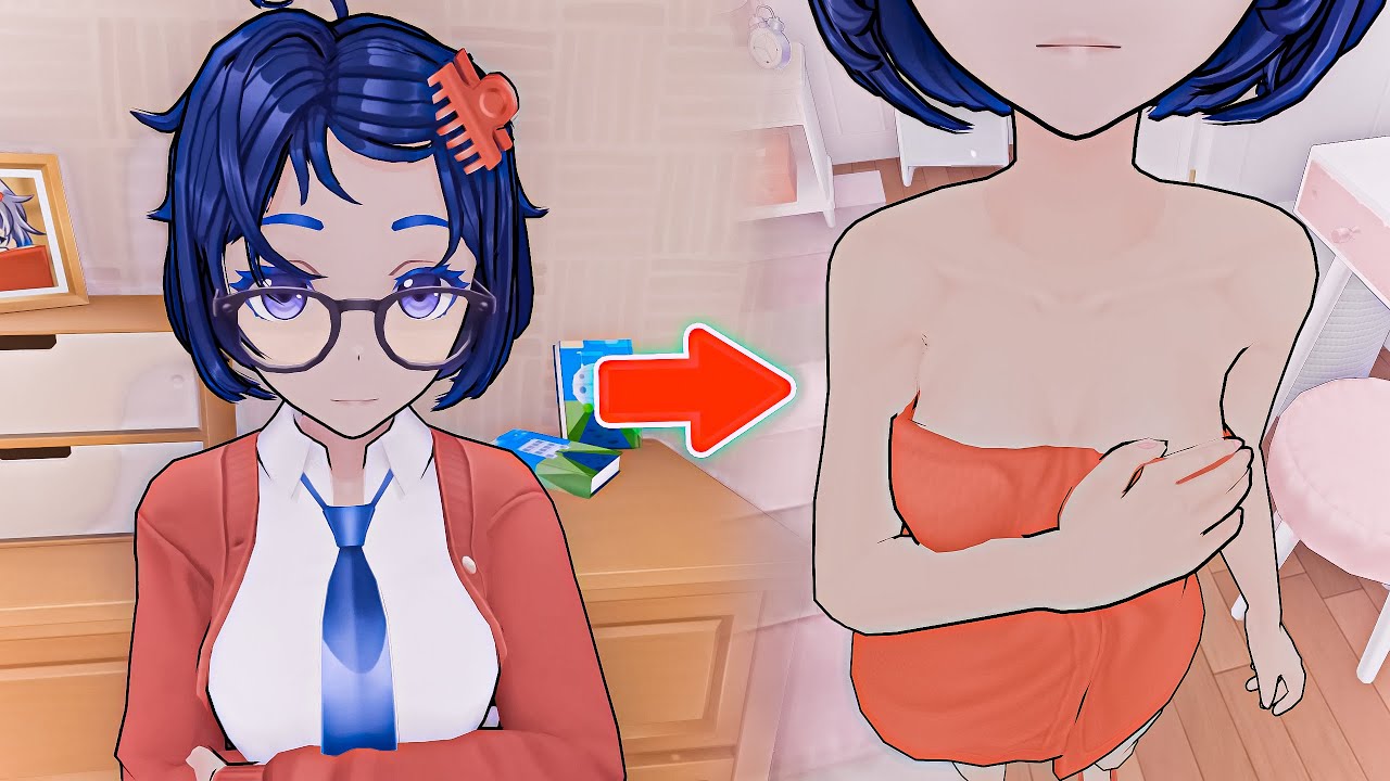 Meeting Mila with her Bath towel | MiSide - NO COMMENTARY | Part 7