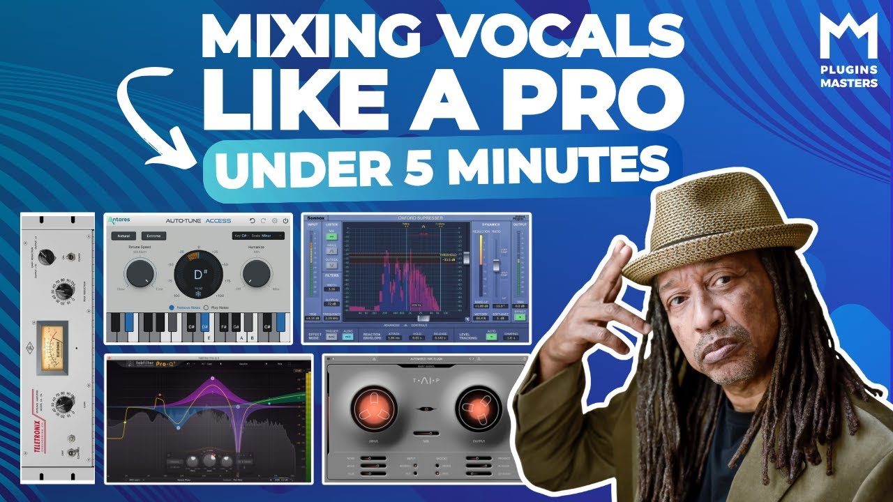 Mixing Vocals Like a Pro (Under 5 Minutes)