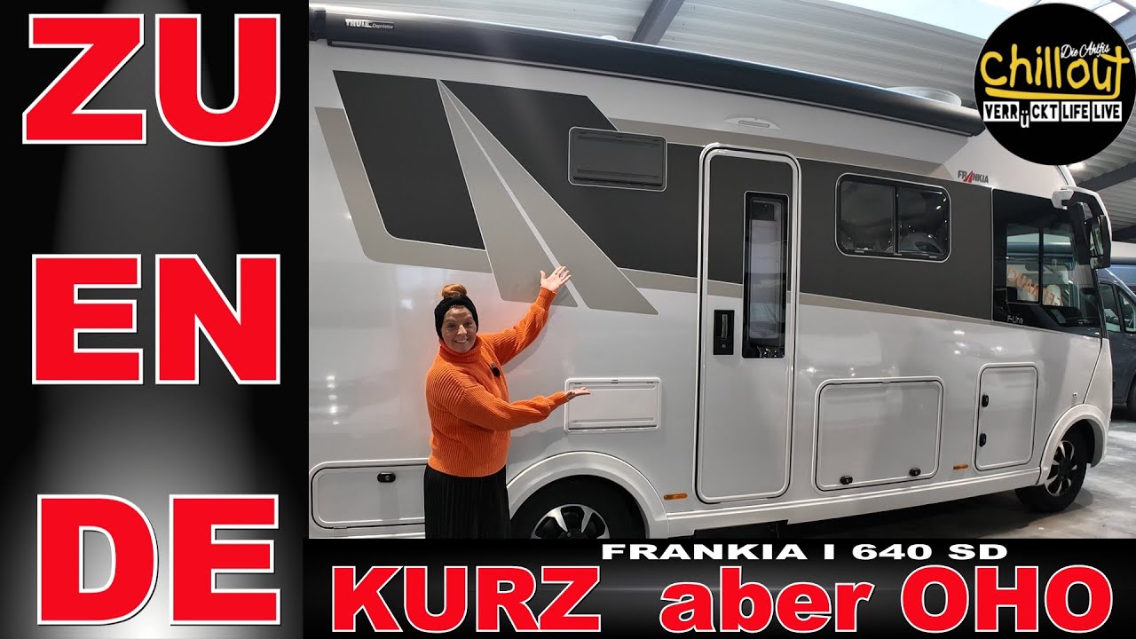 TOP Grundriss👍Kurzes Wohnmobil der FRANKIA I 640 SD❤️Was bietet er..wir schauen mal👌Roomtour👍