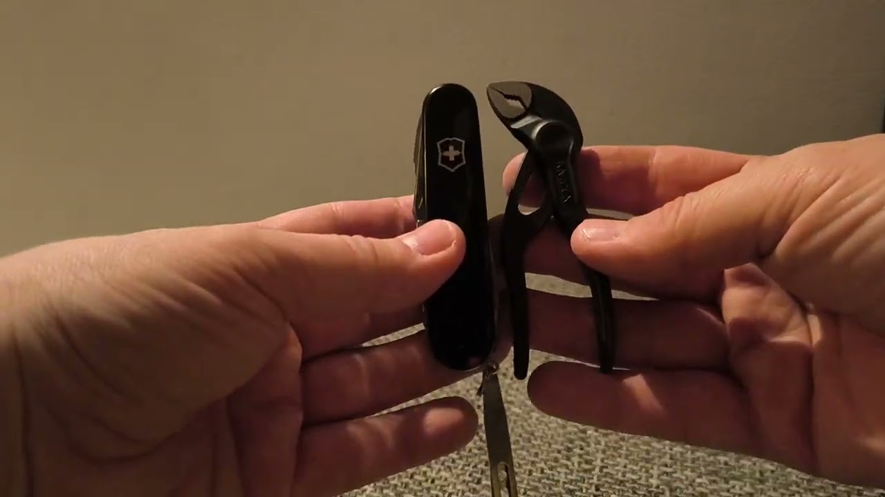 Knipex Cobra XS.Kupiłem nowe szczypce do zestawu edc,tym razem oryginalne#unboxing 