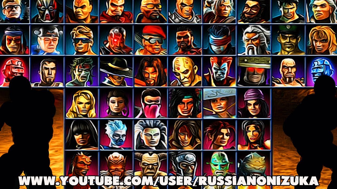 ВСЕ СЕКРЕТНЫЕ БОЙЦЫ и АЛЬТЕРНАТИВНЫЕ КОСТЮМЫ в Mortal Kombat Armageddon