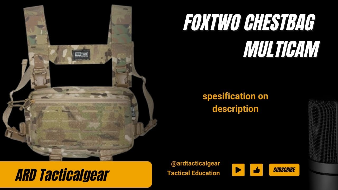 FOXTWO CHESTBAG MULTICAM