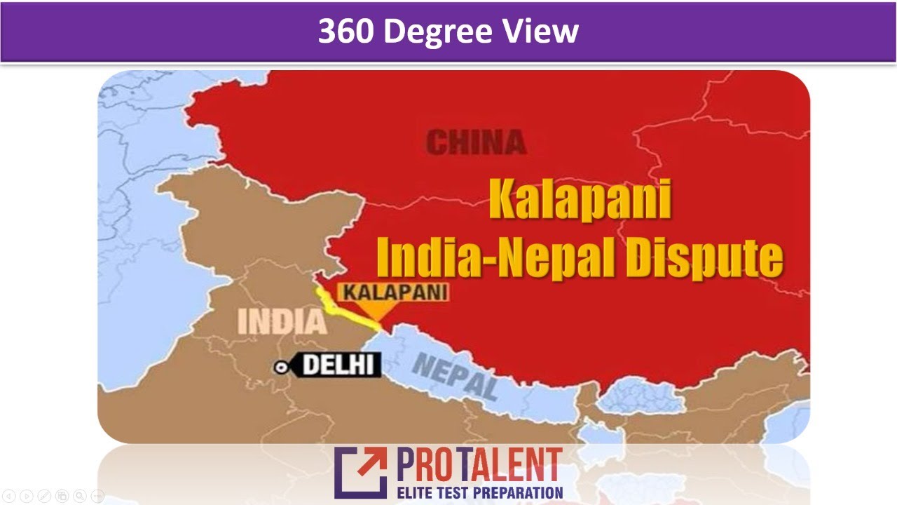 Kalapani-Lipulekh Border Dispute : Origin, History & Significance