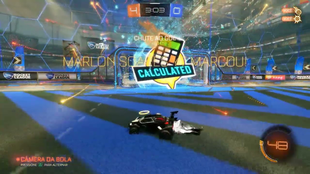 Rocket League - BRINCANDO NO X1