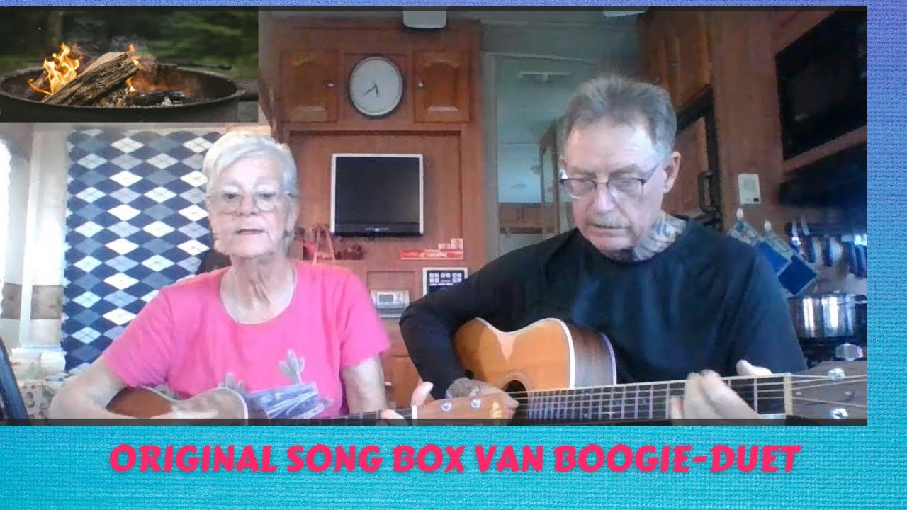 MY BOX VAN BOOGIE SONG - Solo Senior Nomad Camping in the Box Van at Dome Rock