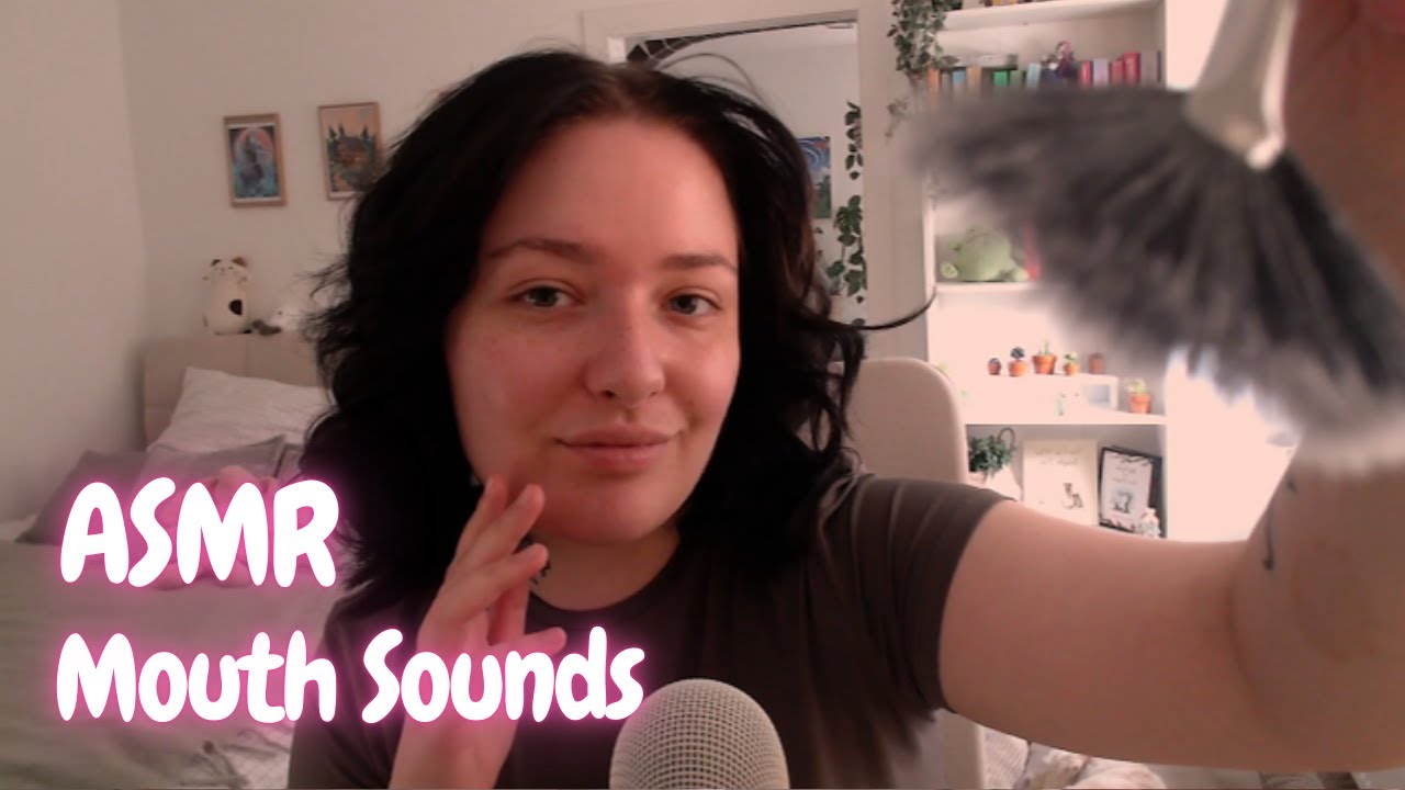 ASMR Soft & Clicky Mouth Sounds + Brushing | no talking