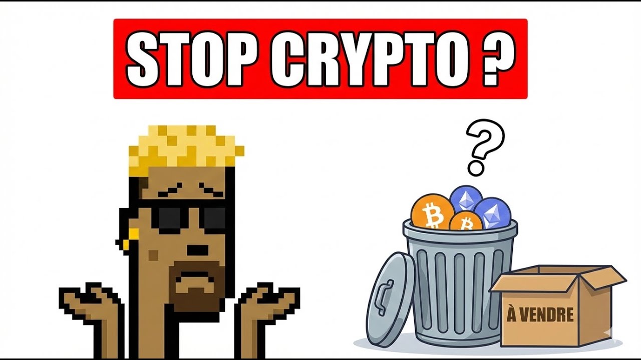 J'arrête les Cryptos que faire maintenant ?