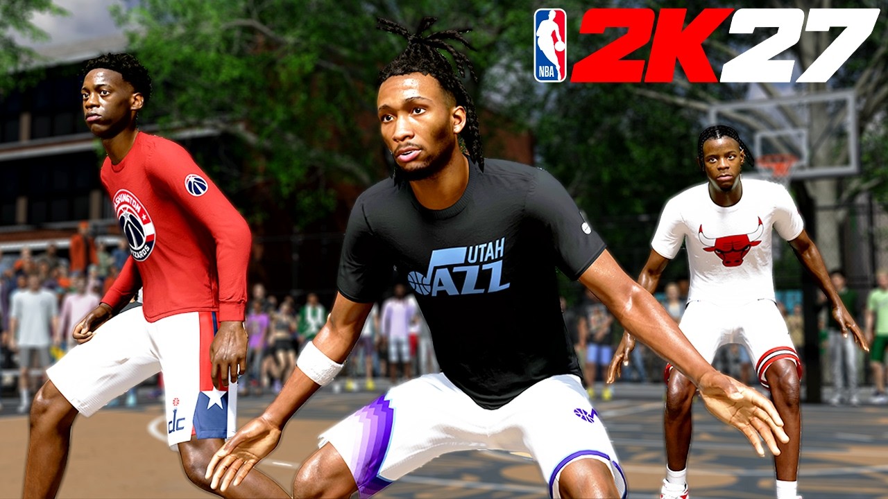 ГЕЙМПЛЕЙ NBA 2K27: Лучшие новички захватывают Ракер-парк!