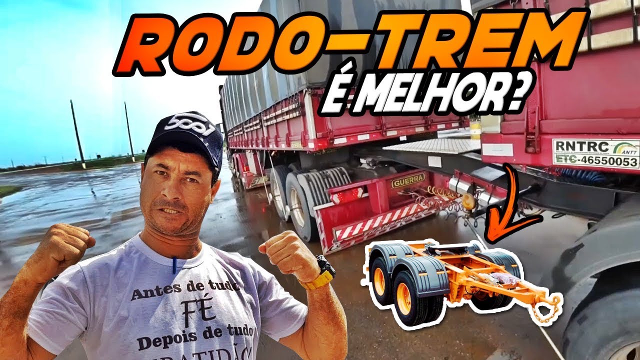OLHA RODO-TREM DOLLY 5º RODA E ESFÉRICO !