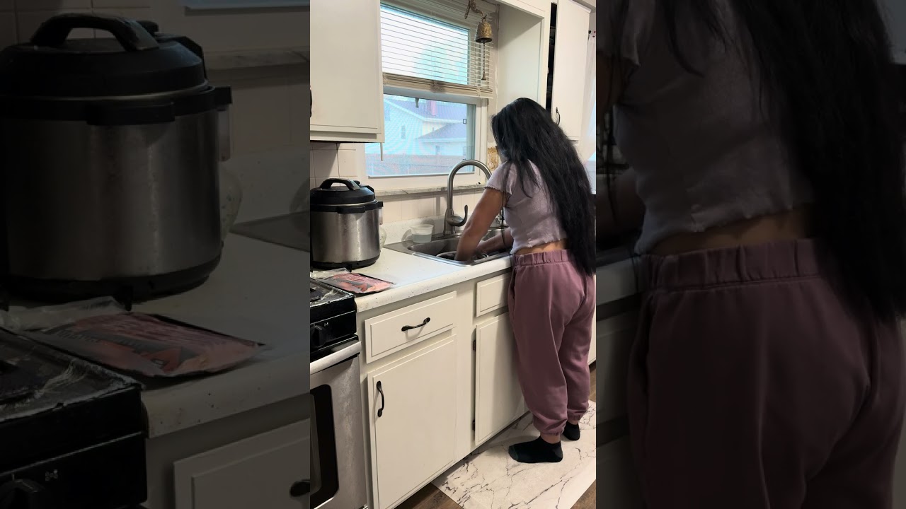HAND WASHING DISHES IS SO RELAXING