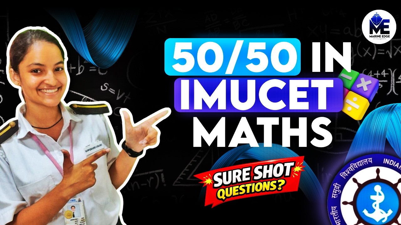 50/50 in IMU CET MATHS🤩| The ONLY Strategy You Need! | Marine Edge