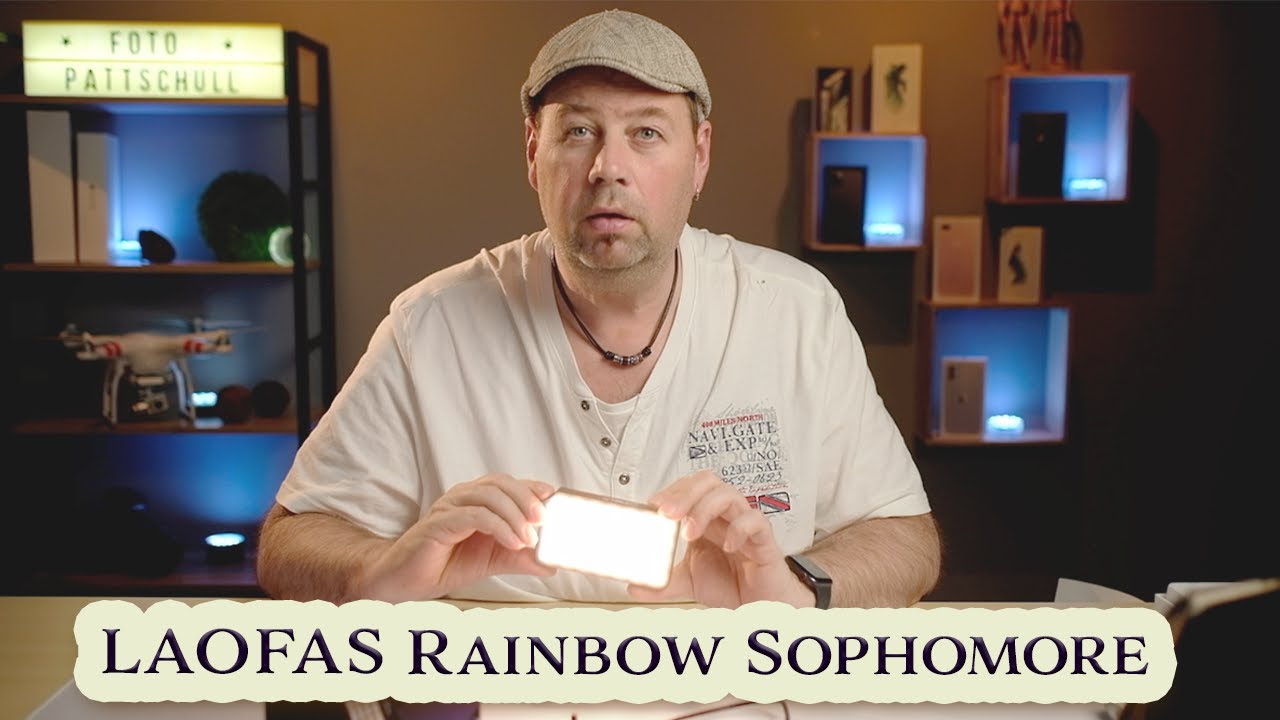 LAOFAS Rainbow Sophomore Vollfarb-RGB-LED-Videoleuchte - Review - Deutsch