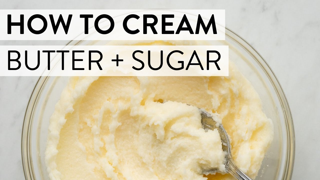How to Cream Butter & Sugar | Sally's Baking