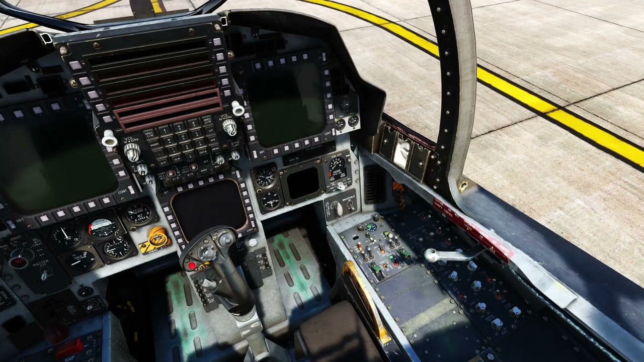 RAZBAM : DCS F-15E Strike Eagle JFS Start and Engage work in progress