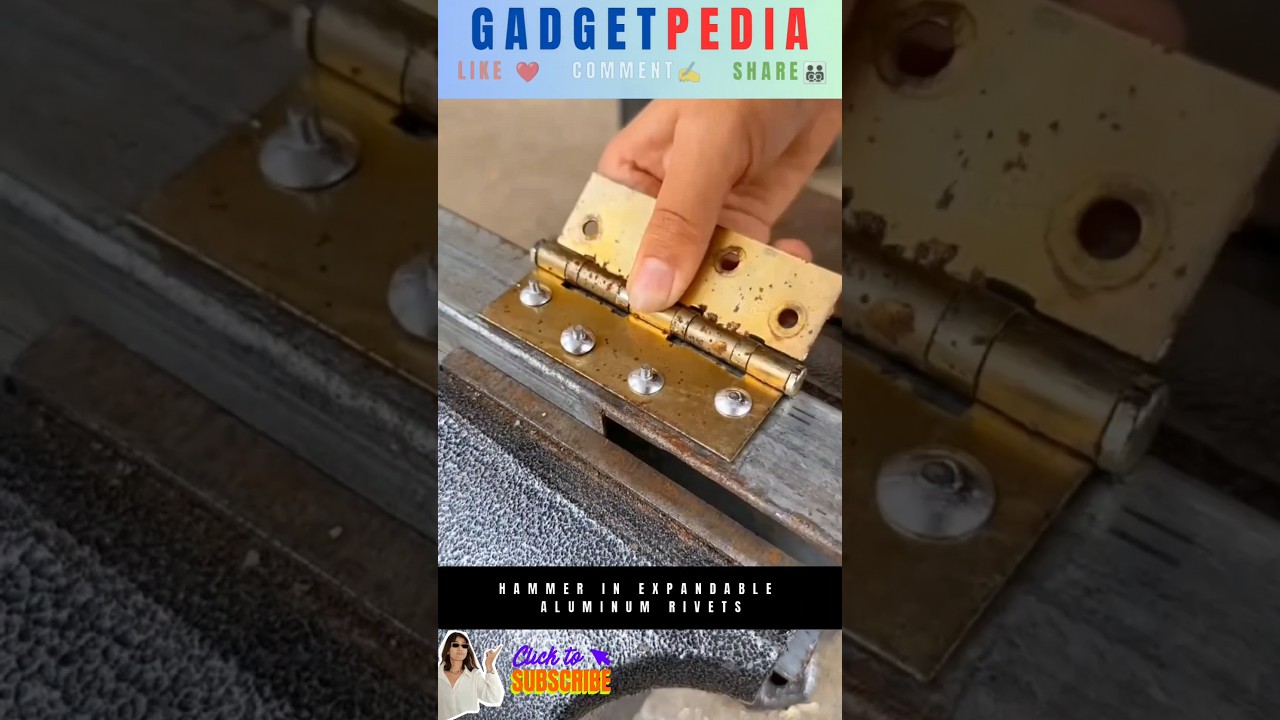 Expandable Aluminum Rivets #shorts #youtubeshorts #viralshorts #ytshorts ( Product 467 )