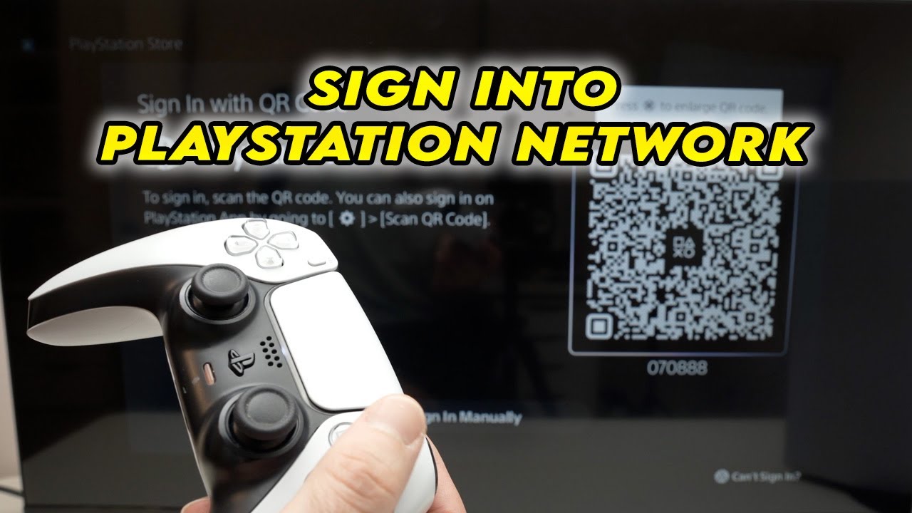PS5 : How To Sign Into Playstation Network Account