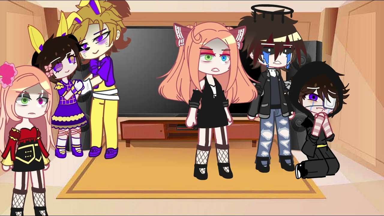 Soft Afton's react to the Original Afton (My AU) 1/3 {Short like softyafton}