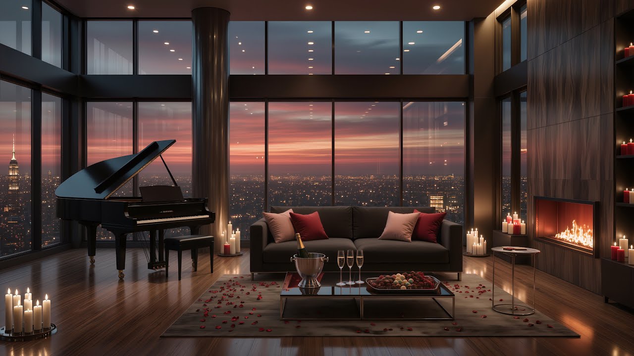 Smooth Jazz For Relaxing | Cozy Evening After Valentine 2026 💕 Romantic Jazz Lounge By 2JVibes
