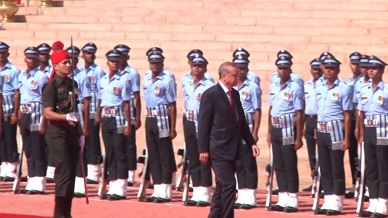 Ceremonial welcome of President Recep Tayyip Erdogan of the Republic of Turkey
